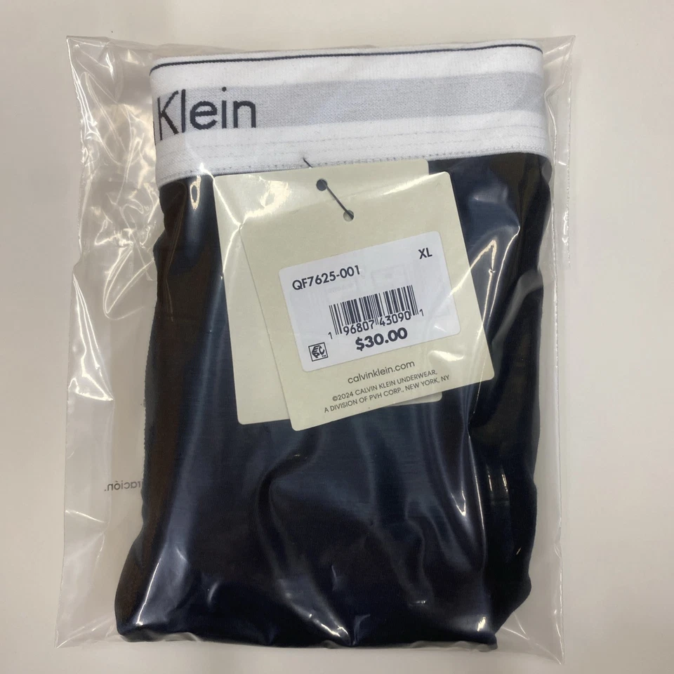 Calvin Klein Women's Modern Cotton Boxer Brief Black Size XL Style QF7625 - Image 3 of 4