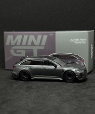 Mini GT 479 Audi ABT RS6-R Daytona Grey 1/64 Diecast Model Car Sealed