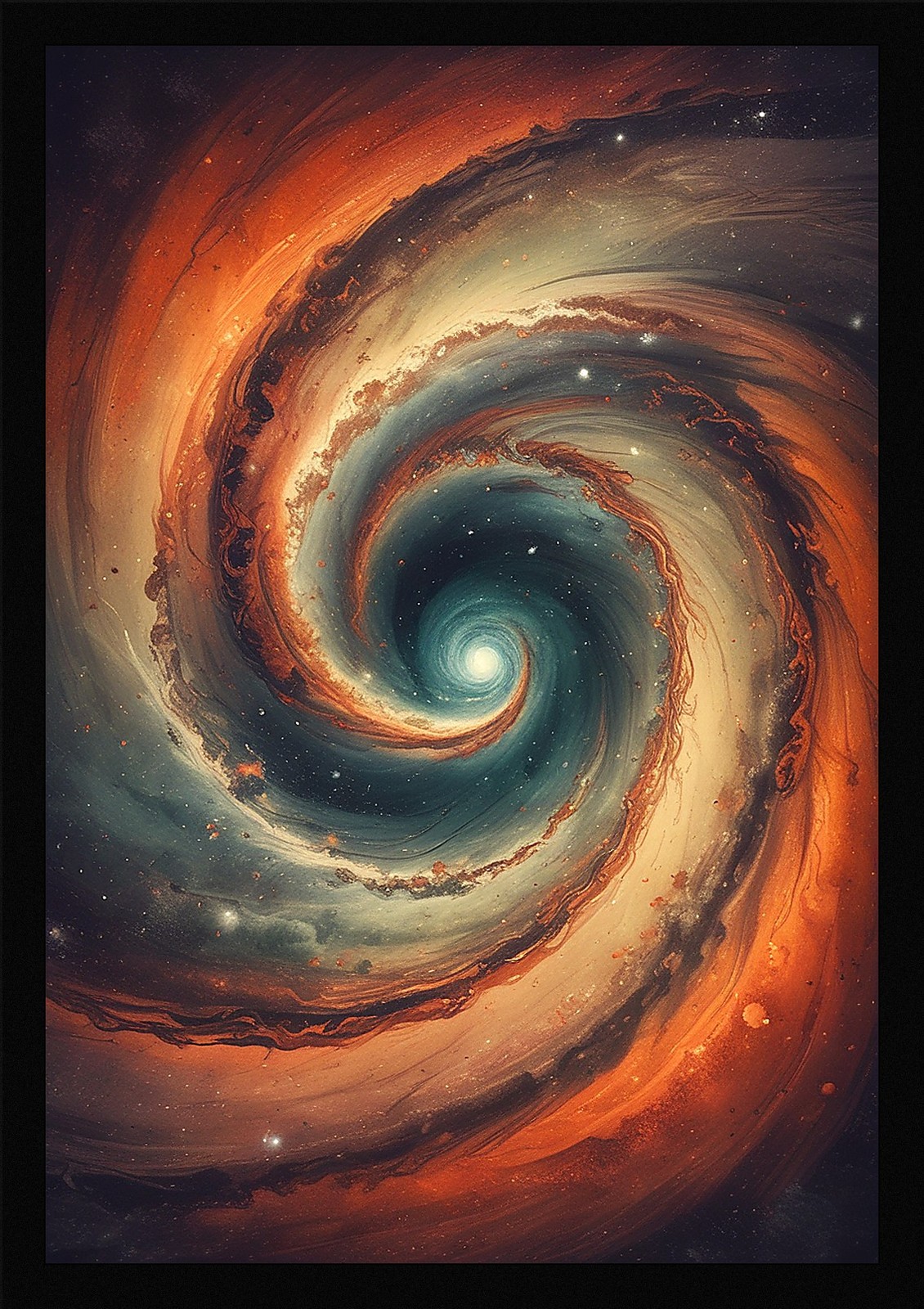 spiral-galaxy-framed-wall-art-exquisite-poster-print-picture-ebay-uk