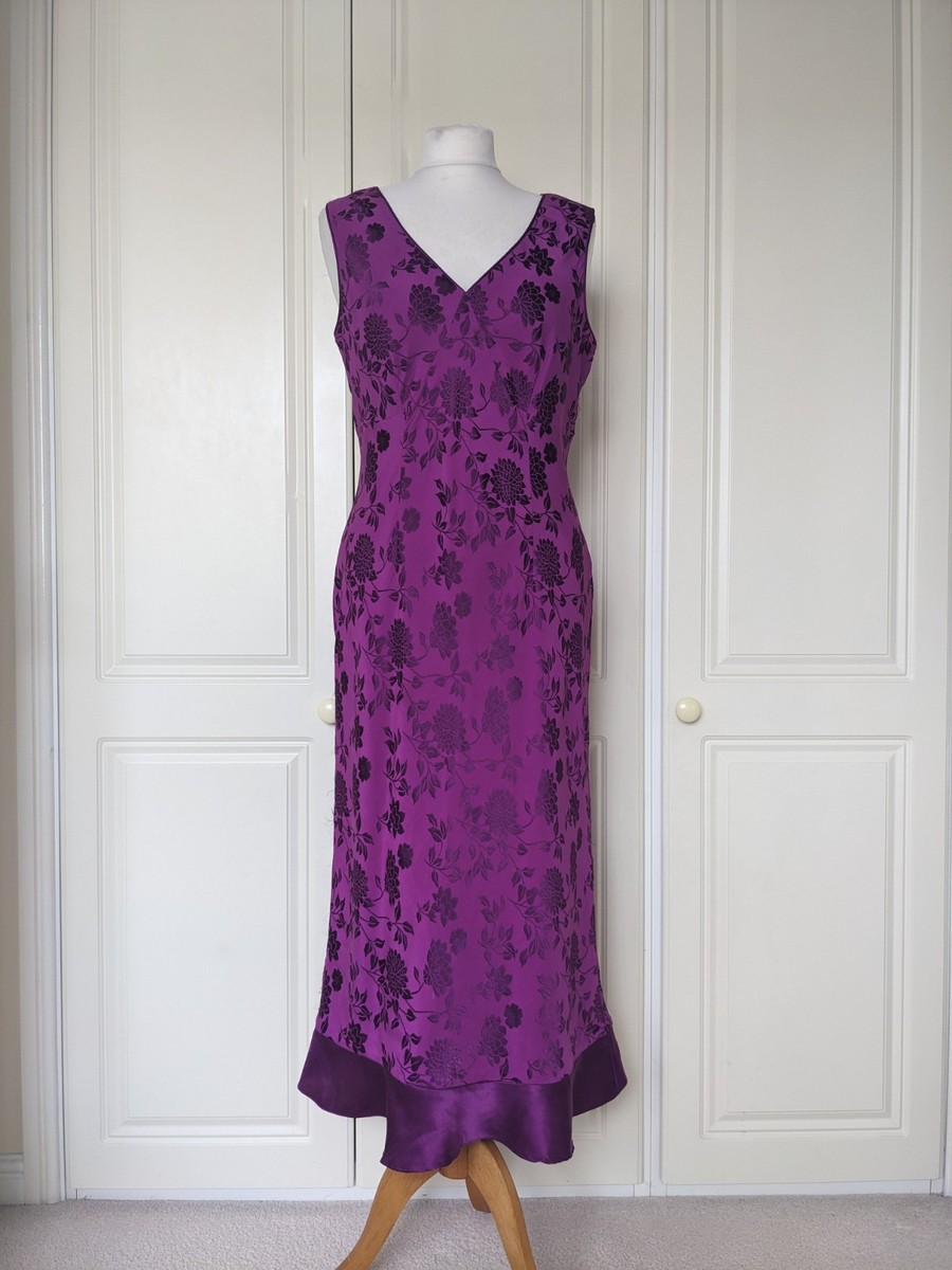 purple white dress White & Lavender Flower Girl Dress
