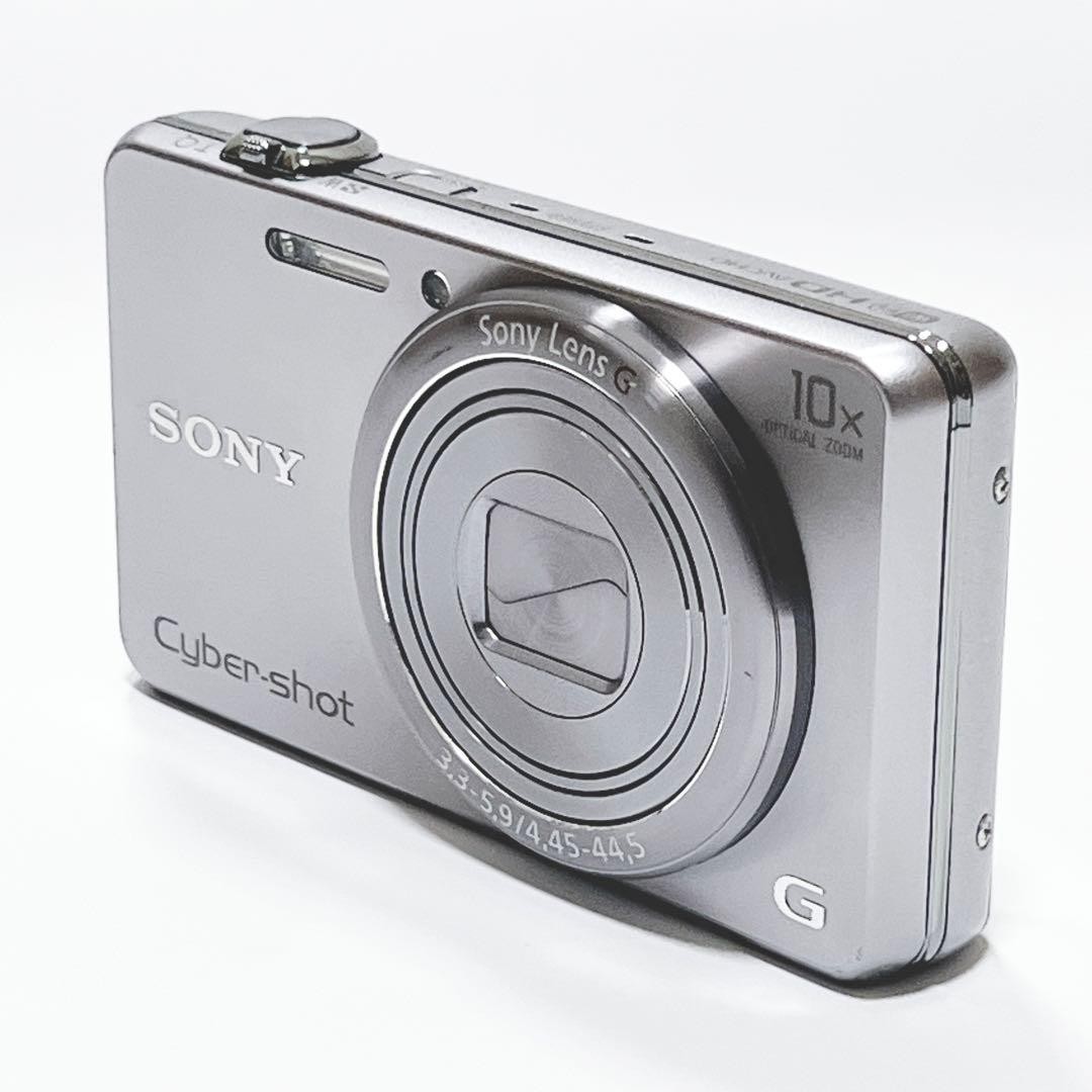 美品・動作良好✨ SONY Cyber-Shot DSC-WX200 シルバー SONY Cyber-shot DSC-WX200 Silver Compact Camera Tested Working
