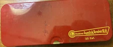 Vintage 1950s-60s Outers Gunslick 22 Cal Revolver Cleaning Kit All-Metal Intact