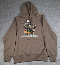 REALTREE Hoodie Camo Dog Pullover Size Small Brown New with Tags Outdoor Pockets
