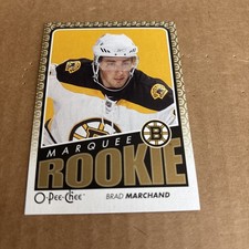 2009 OPC Metal BRAD MARCHAND RC ROOKIE #790 Bruins Hockey Card (f3). rookie card picture