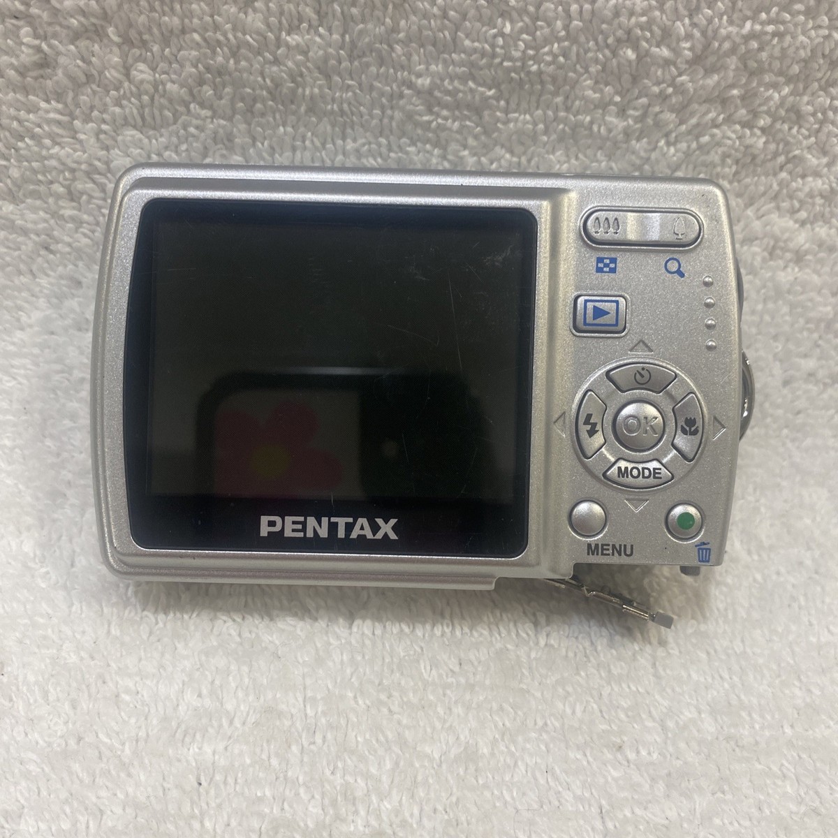 Buy PENTAX Pentax Optio M20 7.0MP Digital Camera - Silver online
