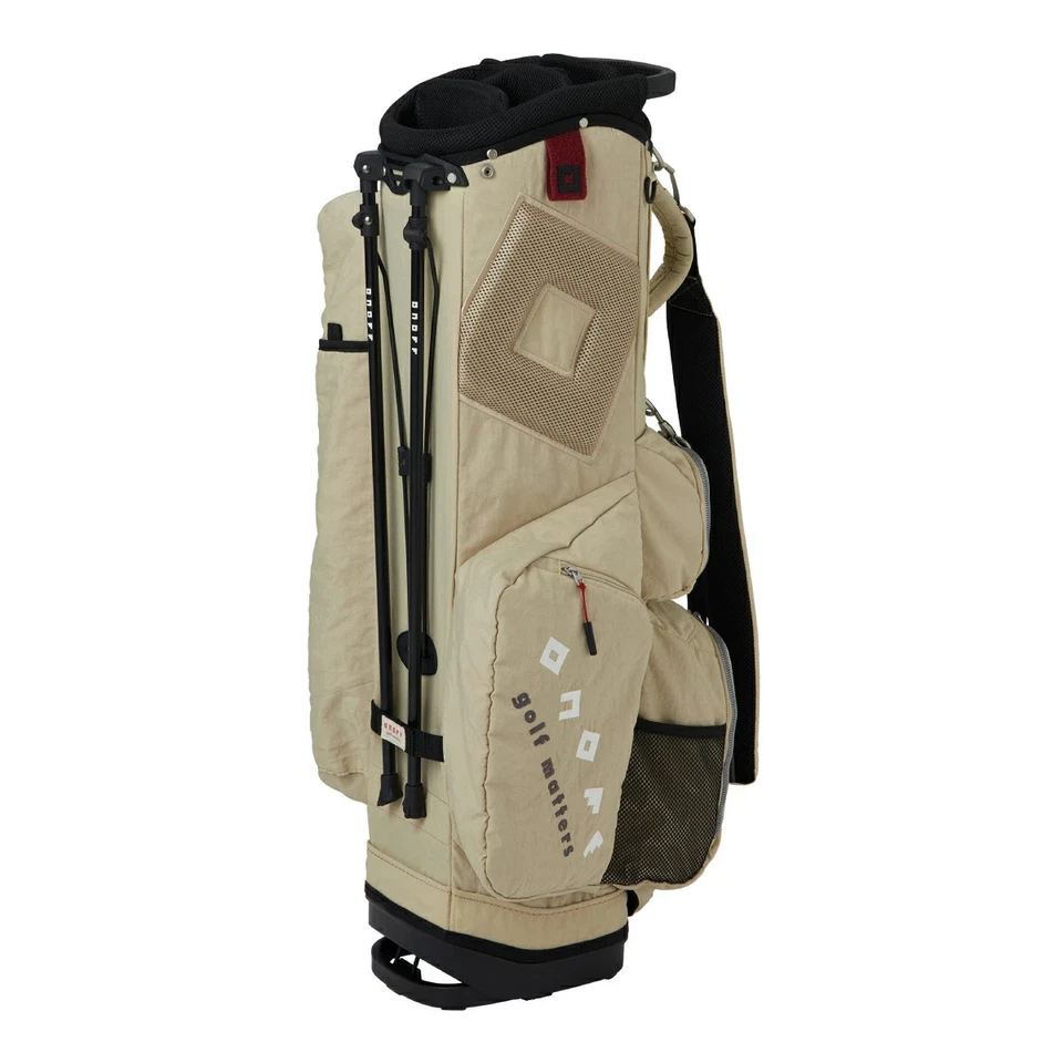 ONOFF Golf Carry Stand Bag 9 × 47 in 6-way Divider Lightweight 2025 Japan Cream - Image 2 of 4