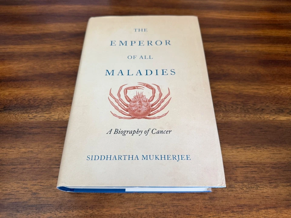 The Emperor of All Maladies by Siddhartha Mukherjee (UK HC/DJ) 1st Print Foto 4 de 4