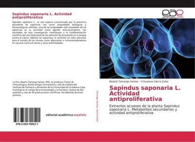 Sapindus saponaria L. Actividad antiproliferativa Beatriz Tamargo Santos