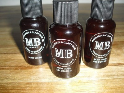 3 Flaschen Molton Brown Mandarin & Clary Sage Body Wash Reisegröße 3 x30= 90 ml