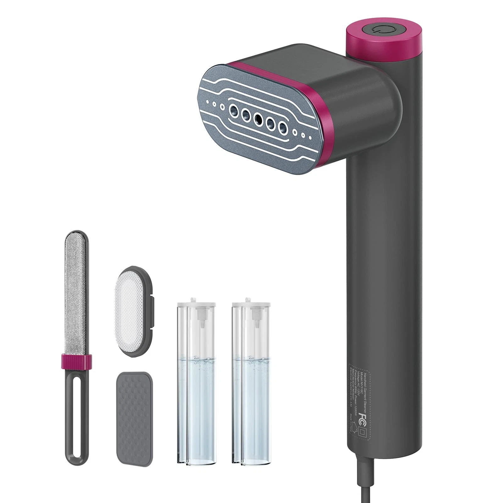 Travel Clothes Steamer, Powerful 1200W Handheld Garment Steamer, 15s Fast Hea...