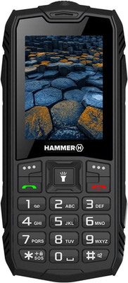 Hammer H Basalt Outdoor Handy Ohne Vertrag, 2.4 Zoll Farbdisplay, Robust, Mega B