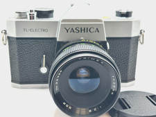 Mint-Yashica TL Electro 35mm SLR Film Camera M42 Screw Mount Japan TESTED