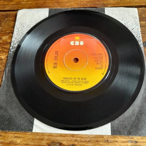 BOB DYLAN 'Tangled Up In Blue' 1st press A1 B1 CBS 1974, Excellent