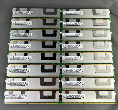 LOT 16x Samsung 32GB DDR3 PC3L-10600R ECC REG Server RAM M393B4G70DM0-YH9