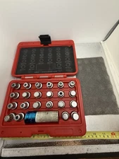 23pcs Master Locking Wheel Nut Stud Socket Remover Tool For Audi Volkswagen VW