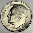 1952-D Roosevelt Dime - BU Uncirculated Condition - 90% Silver - US Coin - 4179