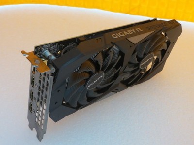 Gigabyte GeForce GTX 1650 WindForce 4GB GDDR5 Graphics Card (GV-N1650WF20C-4GD)