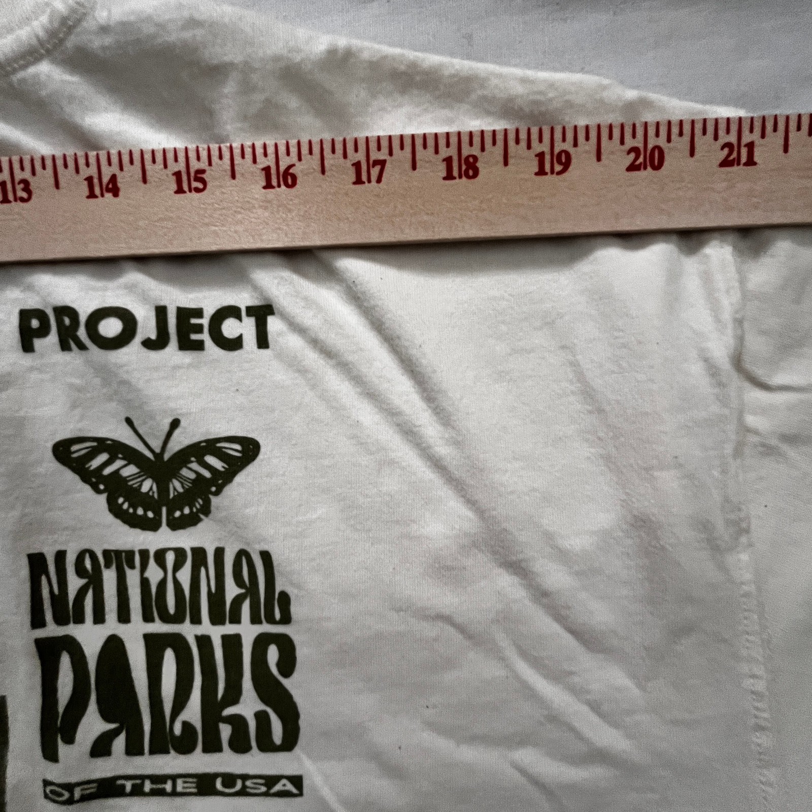 Parks Project National Parks T-Shirt Men's XXL All Cotton Ecology Nature EC