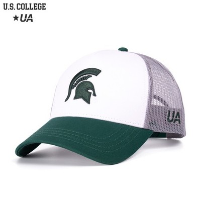 U.S. College Trucker Cap Michigan State University Logo Snapback Verstellbar