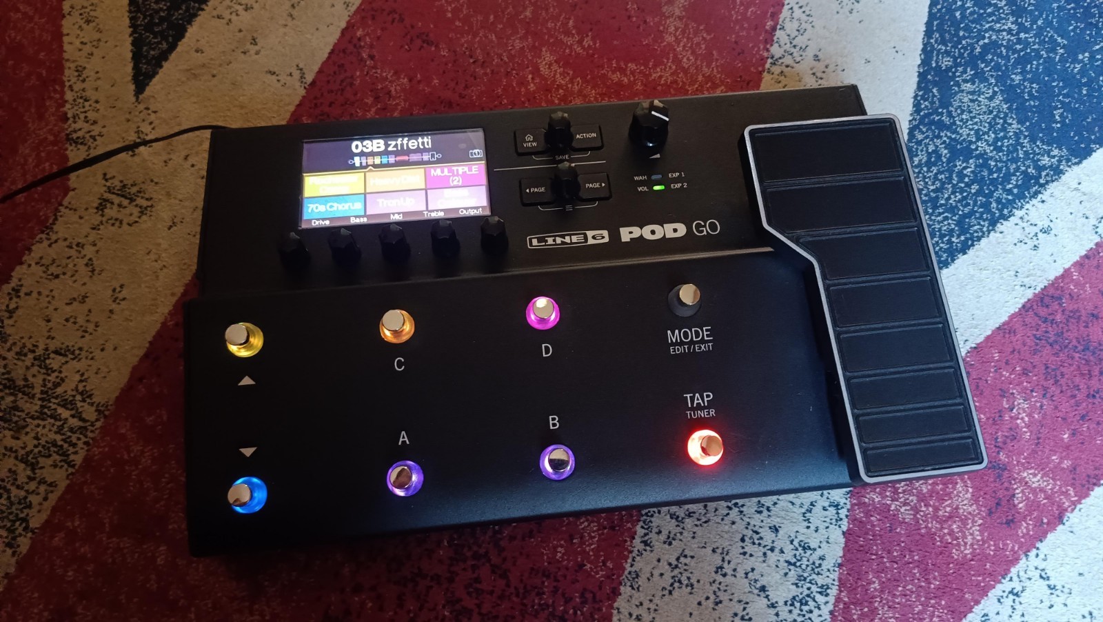 LINE6 POD GO PEDALIERA MULTIEFFETTO - in garanzia