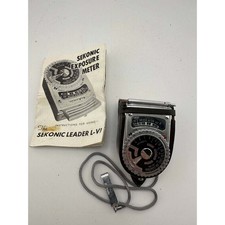 Sekonic L-6 Exposure Meter w/ Case Manual Working 055 58 