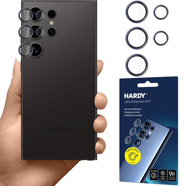 Kameraglas FüR Galaxy S24 Ultra 3Mk Objectivschutzglas Kameraschutz Glas Schwarz-image