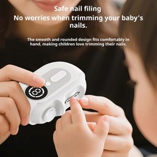 NEW Electric Manicure Tools,Nail Clippers,Nail Trimmer Polisher,Nail Lamp 4 in 1