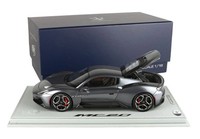 Maserati MC20 Grey Mistero Auf Ledersockel 1:18 Bbr HE180051FDIE • Neu & Ovp