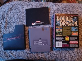 Double Dragon NES Cartridge in box CIB UKV PAL WORKING excellent condition