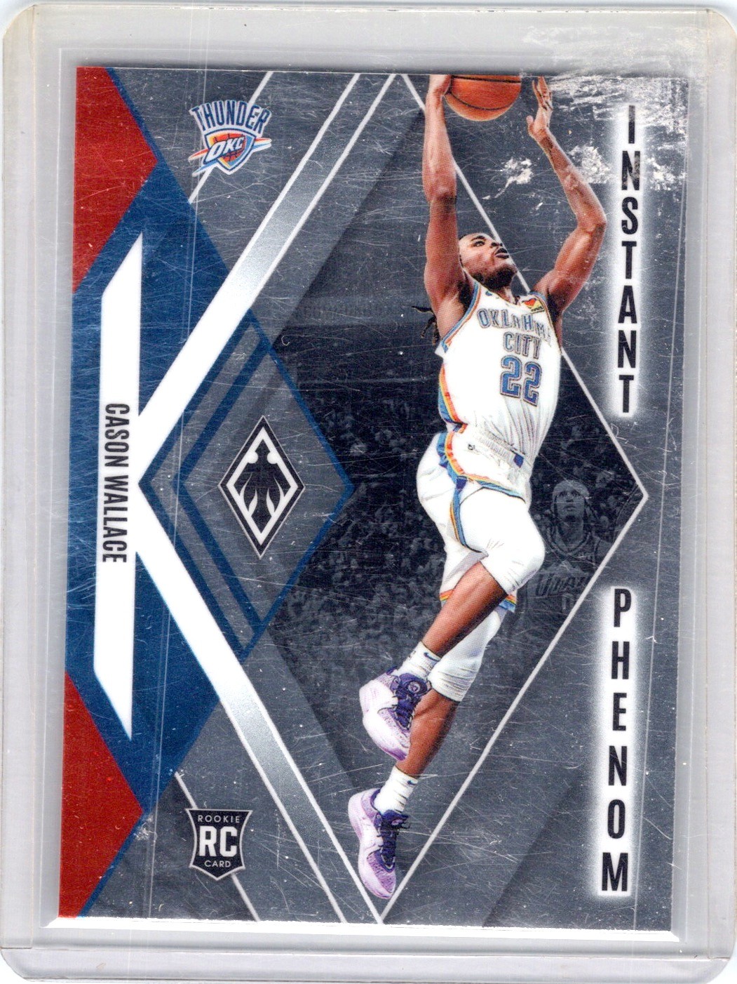 2023-24 Panini Phoenix #7 Cason Wallace Instant Phenom