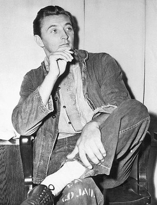Actor Robert Mitchum after his arrest 1948 Historic Old Photo