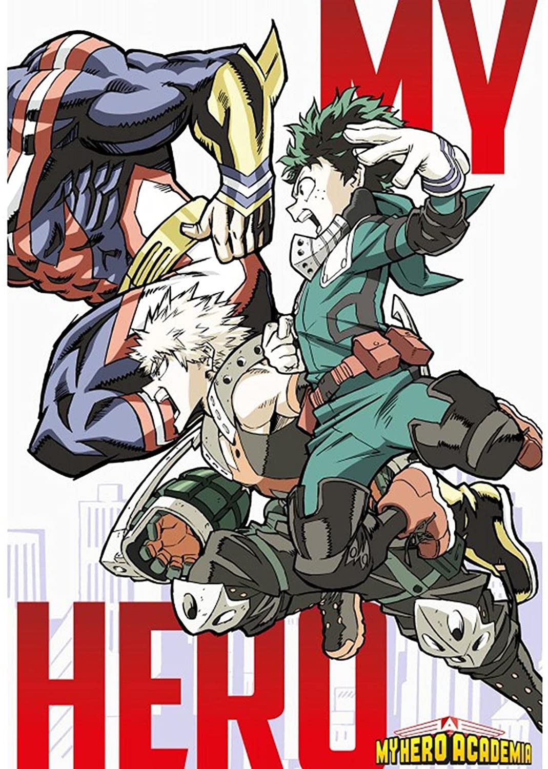 ПЛЕД COPERTA MY HERO АКАДЕМИЯ Кацуки Бакуго 170х130см ОРИГИНАЛ Ufficiale 4090₽