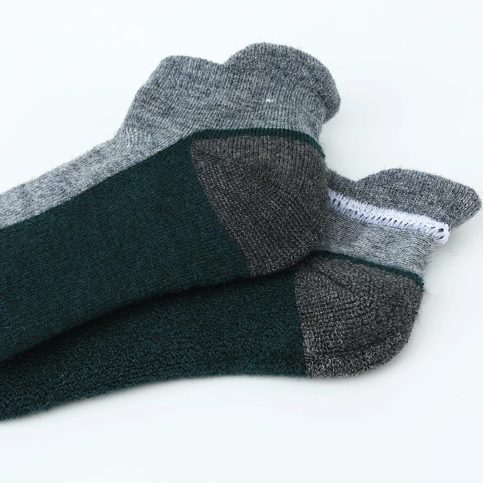 Calcetines WANDER Lana Merino Tobillo Correr Senderismo 3 Pares Ligeros Acolchados Foto 3 de 4