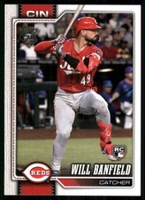 2026 Topps #247 Will Banfield RC Cincinnati Reds 58667