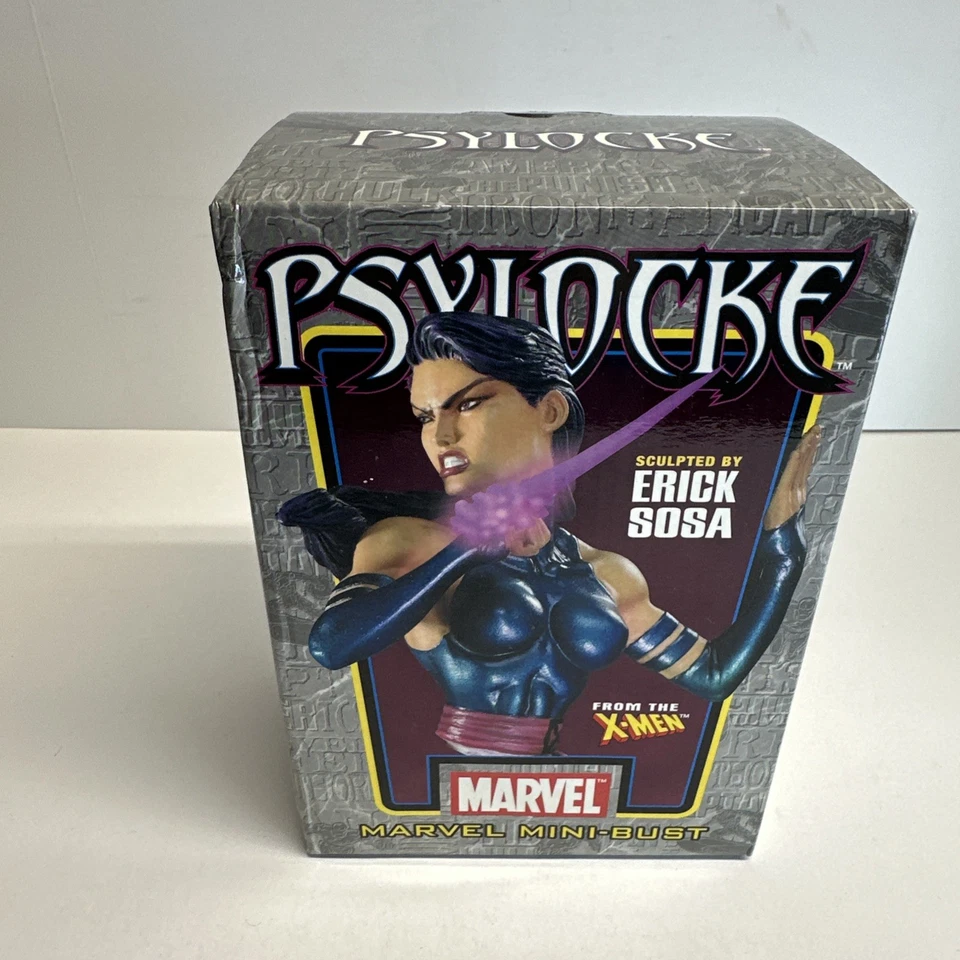 Marvel PSYLOCKE bowen design mini bust  /3000 - Image 4 of 4