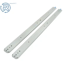 1 Pair 48 Inch With Lock Heavy Duty Drawer Slides 500 Lbs Extension Rails Rail