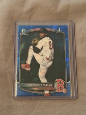 2025 Bowman Chrome Sapphire Anthony Eyanson #BDC-116 1st Red Sox
