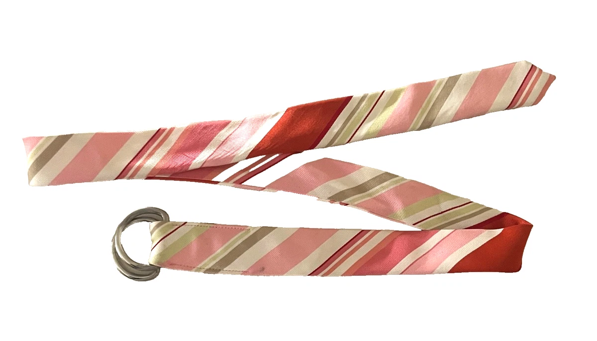 J.Crew M/L 100% Silk Navy Cherry Print Belt New! Message W/ Requests! J.Crew Mercantile Men main image 2