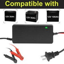 14.6V 10A Fast Battery Charger for 12V LiFePO4 Lithium Batteries