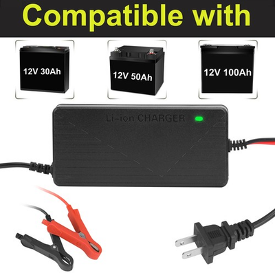 #ad #ad 14.6V 10A Fast Battery Charger for 12V LiFePO4 Lithium Batteries $18.99