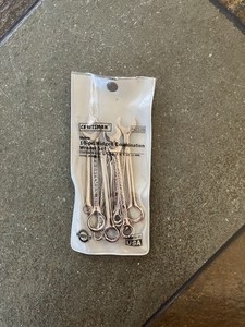 Craftsman 9 42339 10 Piece Metric Midget Ignition Combination Wrench Set / USA