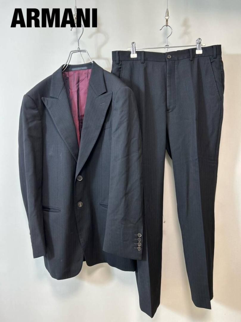 Armani Collezioni Luxury Suit Size 46 No Vest
