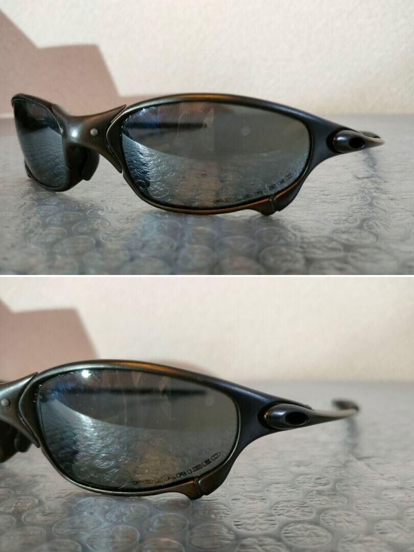 Vintage Oakley X Metal Juliet Carbon With Black Polarized Vintage Oakley X Metal Juliet Carbon With Black Polarized
