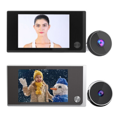 Peep Hole Electronic Monitoring Camera Door Viewer Digital