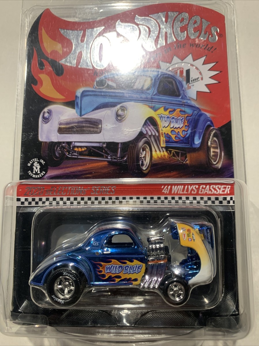 Hot Wheels RLC 2020 Selections Series '41 Willys Gasser Wild Blue