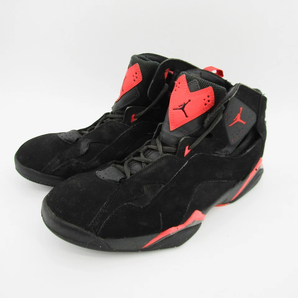 Nike Air Jordan Talla 11 True Flight Negro Infrarrojo 23 Zapatos Tenis 342964-023 Foto 2 de 4