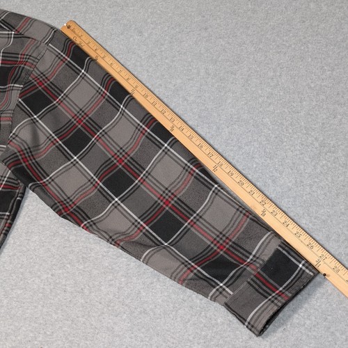 Camisa de franela DIXXON Heritage para hombre XL con botones a cuadros manga larga - Imagen 10 de 12
