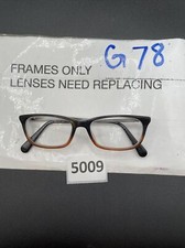 Coach Eyeglasses 5475 Black Amber Glitter Gradient Frame 50-16 140 G78