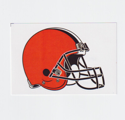 Cleveland Browns Aufkleber / Sticker, 8,5 x 6,5 cm, NFL American Football, Neu