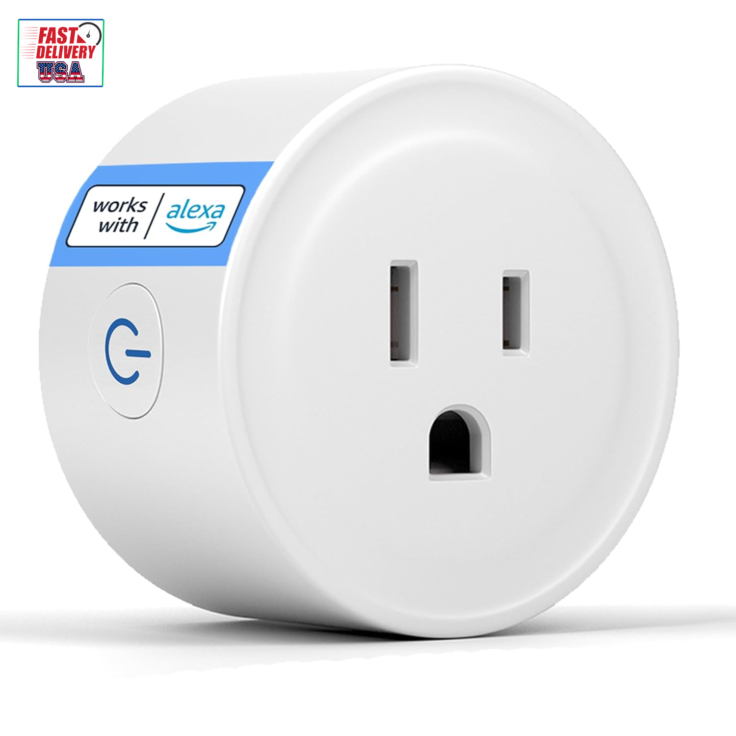 Smart Plug, Simple Setup with One Voice Command, Works with Alexa Only, Remote C-image